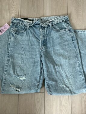 wild fable Light Wash Skinny Jeans with Distressed Knees